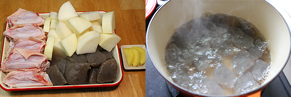 鶏肉レシピ 手羽中と大根の煮物