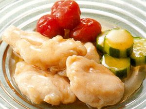 日本酒が止まらない！おつまみレシピ　しっとりささみの出汁香るくず煮
