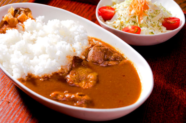 カレーの日 水郷どりチキンカレー