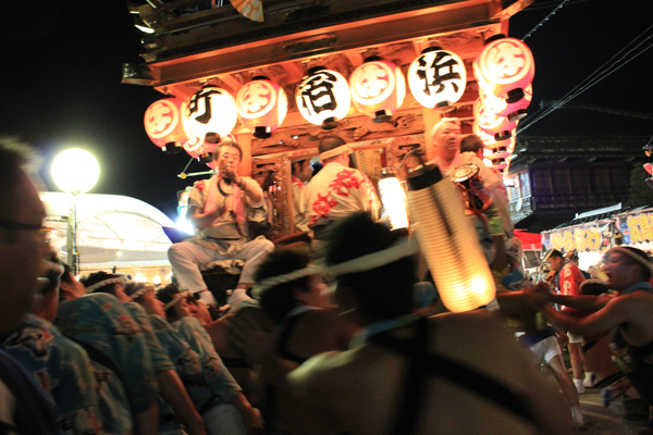 佐原の大祭 のの字曳き