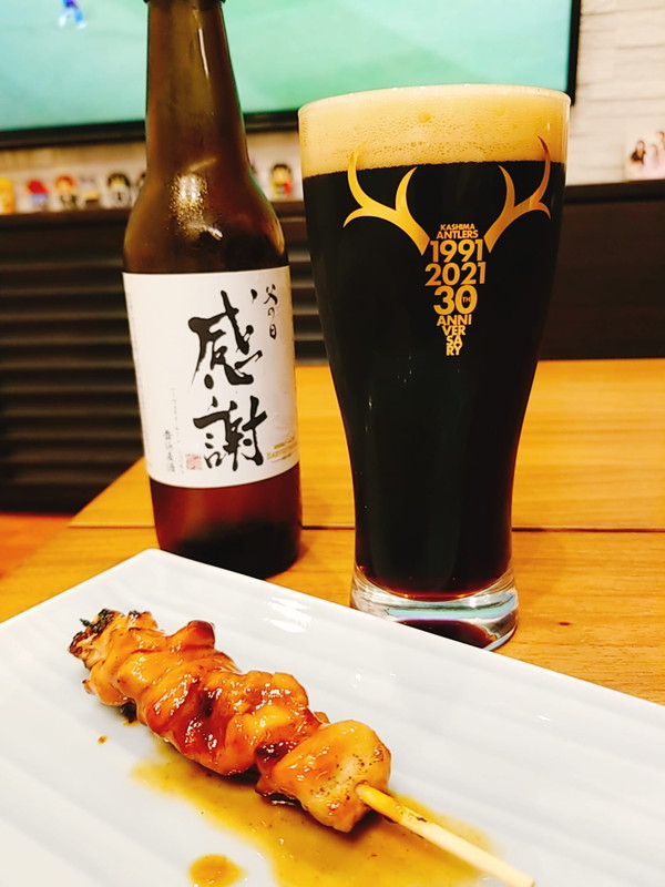 クラフトビールと焼き鳥をフラゲ