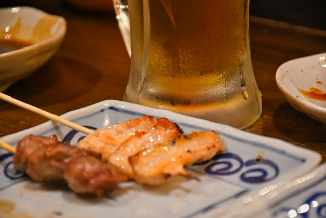 焼き鳥のある飲み会