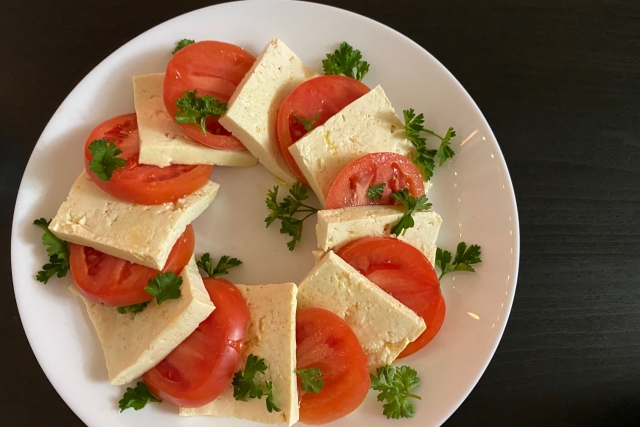 低カロリーレシピ 豆腐のカプレーゼ