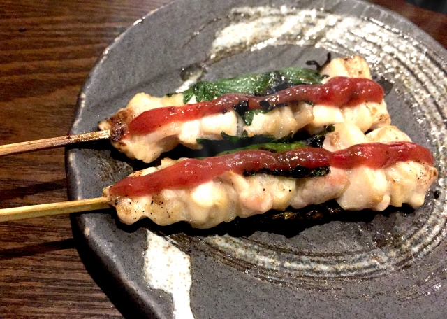 お子様向けささみの焼き鳥 ピザソース味