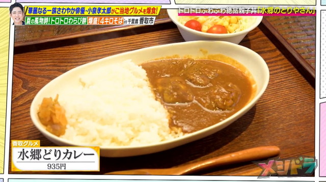 華麗なる一族俳優“こーちん”こと小泉孝太郎と距離感ゼロのグルメ旅 チキンカレー