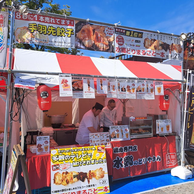 楽天食いしんぼう祭 in 東京・代々木公園　ブース外観