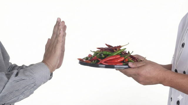 辛いものはノーサンキュー